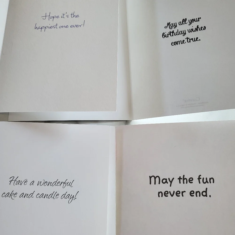 Current Birthday Greeting Cards 10 pack